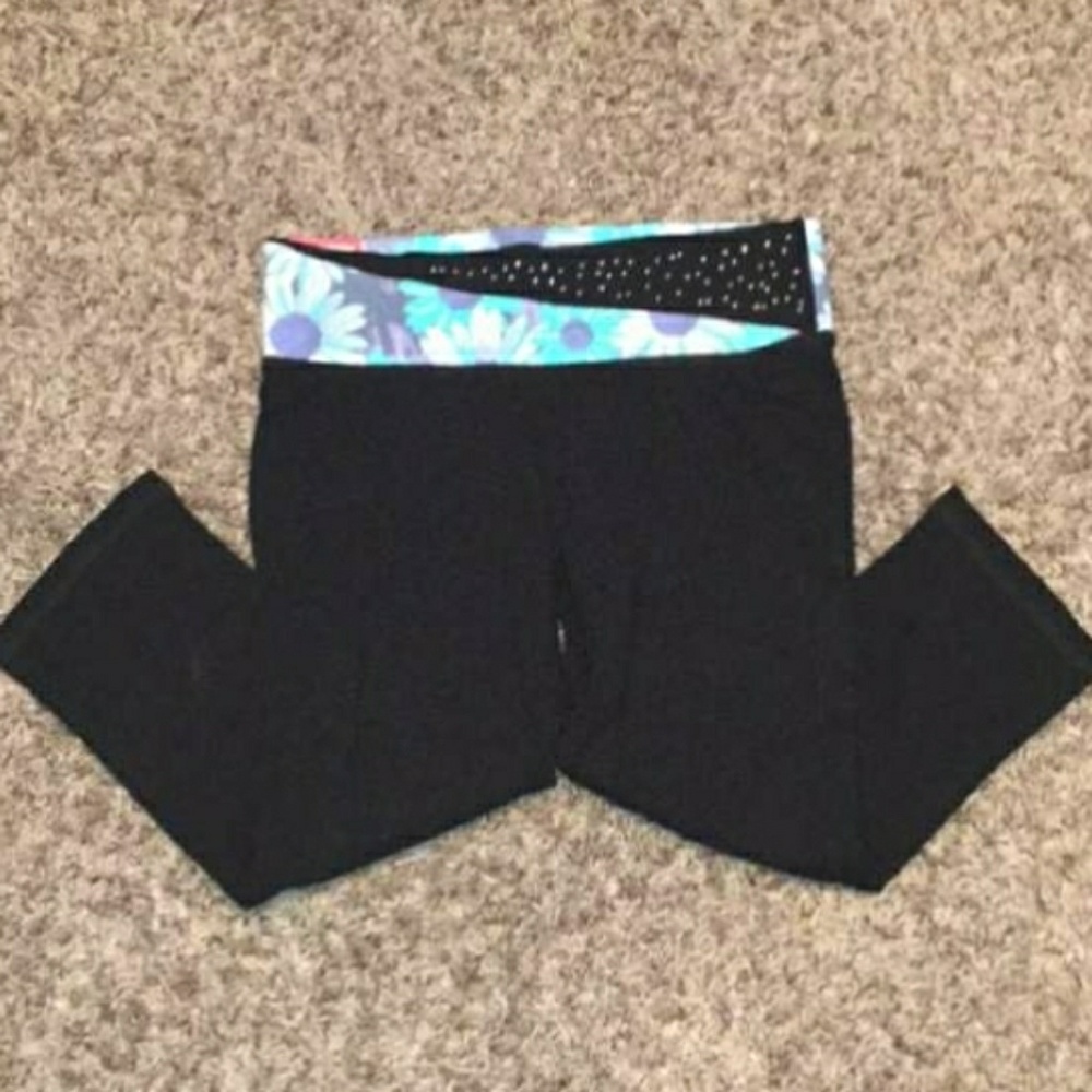 Girls yoga Capri pants
